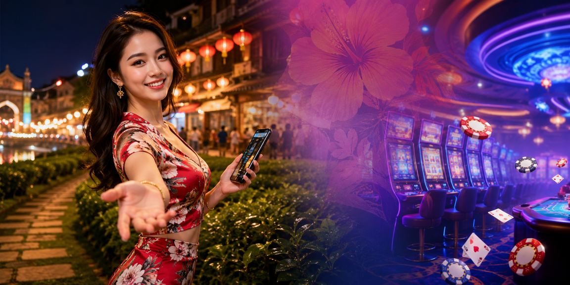 Pemain kasino mudah alih di Melaka menggunakan telefon pintar untuk deposit dan bermain
